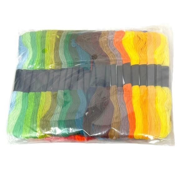 Caydo Embroidery / Counted Cross Stitch Starter Kit Hoops Tools Floss Aida Cloth - Picture 6 of 11